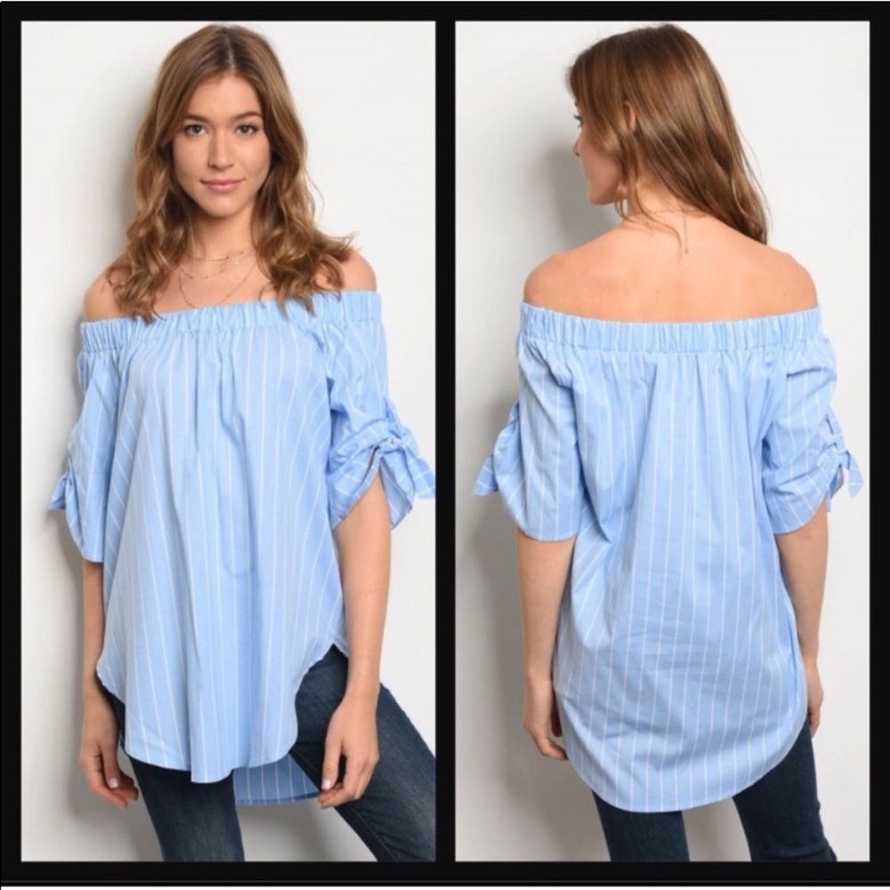 Off Shoulder Boutique Shirt!
